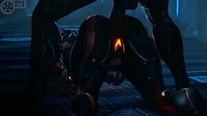 Probably the first WF anal gif I've ever seen.