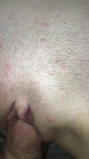 Having my pussy bottomed out by not my boyfriend