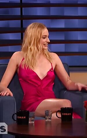 When I look at Sophie Turner, all I can think about is how I want her to permanently lock my cock in a cage and make me lick cum from every part of her body
