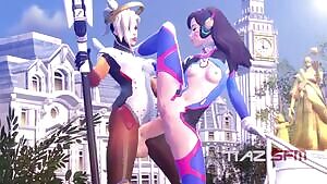 Mercy fucking D.Va
