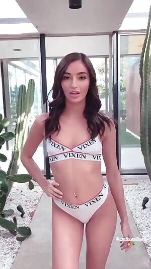 Posing for Vixen