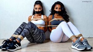 Damsels in Distress BDSM Bondage Gagged