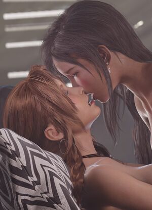Gamers Gamer Girl Hentai Kiss Kissing