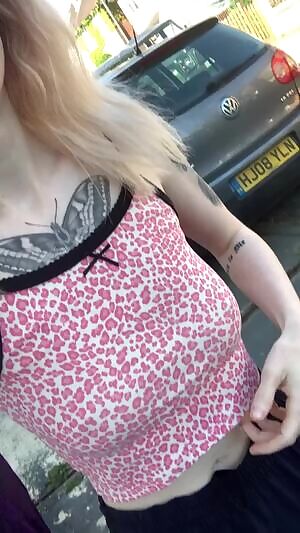 Caught flashing by my neighbour!