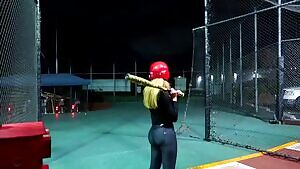 Baseball practice