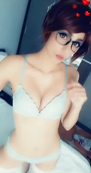 Ma-aster are you looking at me? STOP! I'm pretty shy~ Mei erocosplay by Kate Key