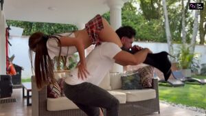 Headscissors Choke Domination Domme Latina