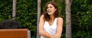 Alexandra Daddario takes a swim in Why Women Kill