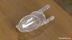 He get's locked up, before he is forced to watch