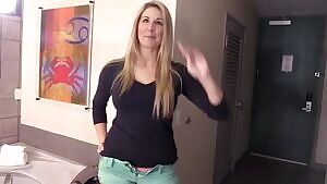 Milf doing first porn