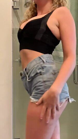 My sweet panties include a pussy stuffing after I cum, a video of the stuffing, pics, & a days wear. Details in comments below 😘