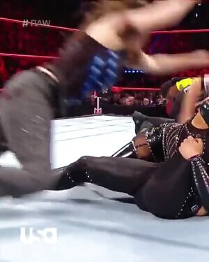 Nikki Cross' jiggly ass...