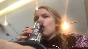 Practicing for the game...