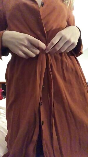 I wonder i anyone will guess the naughty things i’m hiding under my conservative dress tonight