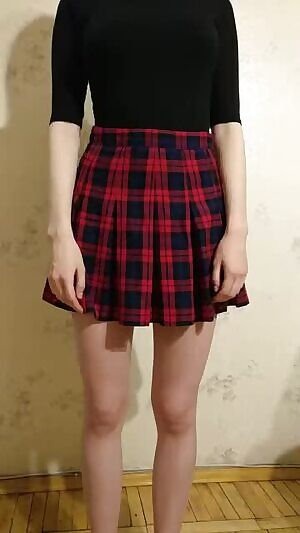 Undressing for the camera