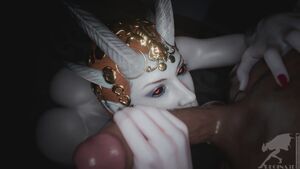 BBC Hentai Balls Sucking Cock Worship