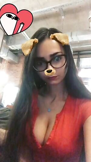 Sexy Look with glasses