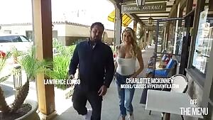 Charlotte McKinney's massive jiggling melons deserve a hot, thick splash of cum from every guy she's ever aroused .