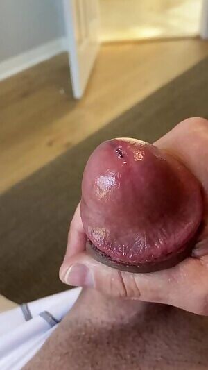 With that much precum imagine how much cum will be deep inside you when i finally cum.