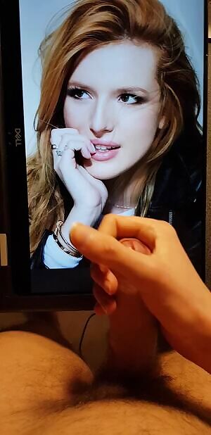 Bella Thorne getting a load