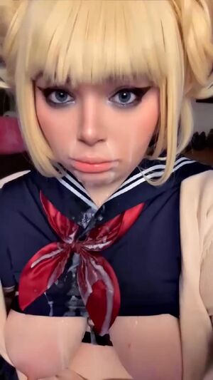 UwU Heaven Ahegao Amateur Blonde Cosplay