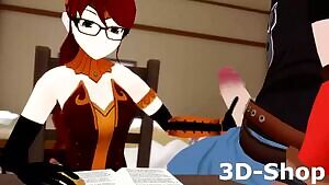 Phyrra multitasking with Jaune