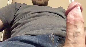 Jerking off at my desk