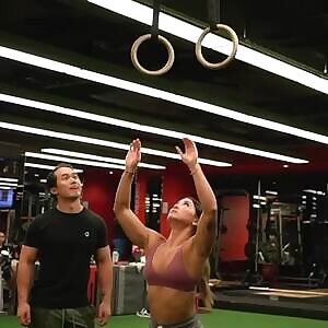 @a_silvermtzion works out on the rings