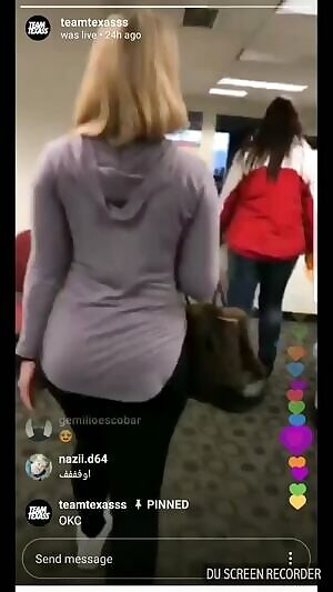 Walking in leggings