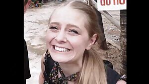 cute face, huge _____