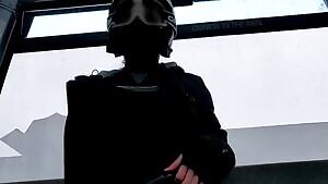 It's a ski lift so I should probably lift my shirt for you?