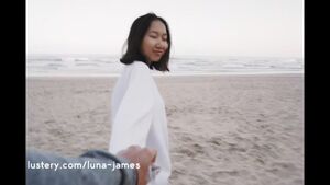 White Underwear Asian Beach Panties