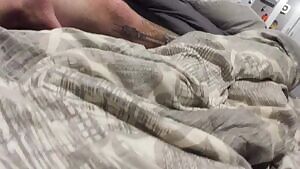 Bouncing and grinding on daddy.