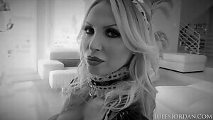 Nikki Benz, Big Boob French Maid, Services Mandingo's Big Black Cock