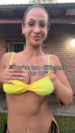 Pierced Girls Big Tits Bikini Brunette