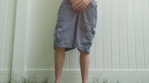 Male Pissing Outdoor Pee Piss Wetting