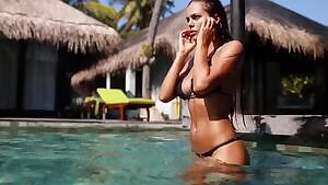 Viki Odintcova In The Pool