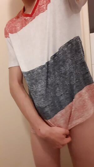 Something is hiding under my shirt :3