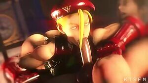 Cammy deepthroating,