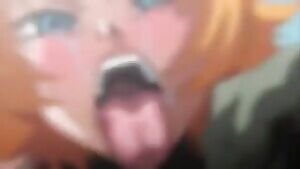 Hot hentai facial