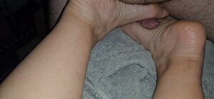 Feet & Cock Footjob Soles