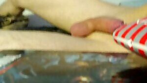 Having fun with my first toy