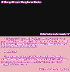 X-Change Dildo Oral PetPlay XChange