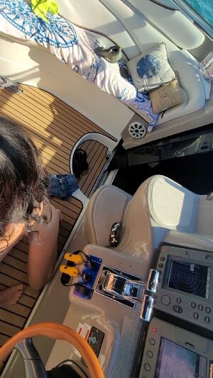 Dirty Panties Amateur Bikini Blowjob Boat