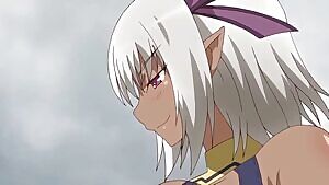 Thicc Dark Elf with a little surprise